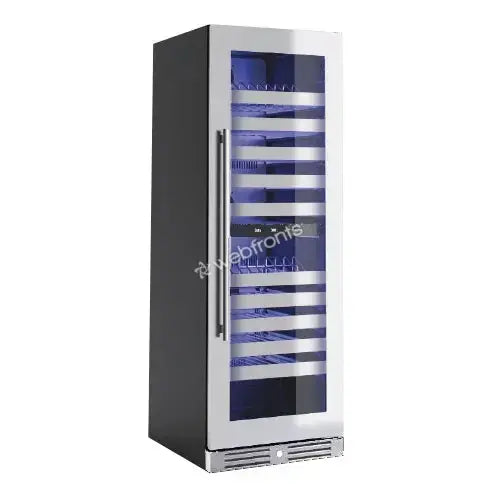 Xo Appliance XOU2470WDZGS Tall Dual Zone Wine Ss Glass