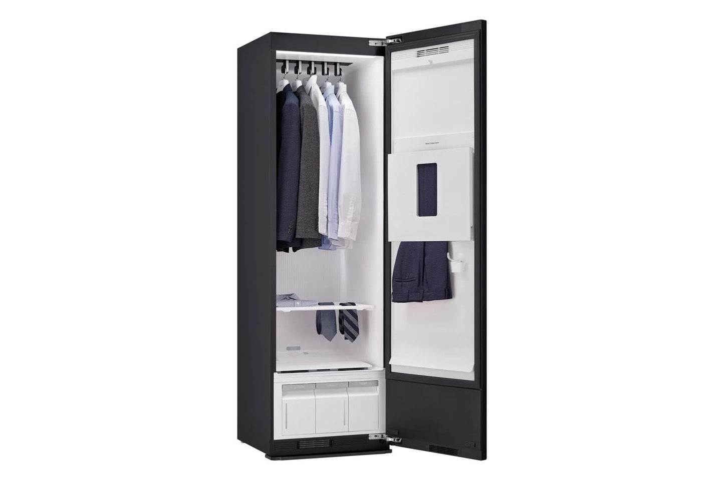 Lg SC5GMR80H Lg Styler® Smart Steam Closet With Dual Truesteam® Technology, Dynamic Movinghanger™ And Built-In Handysteamer™