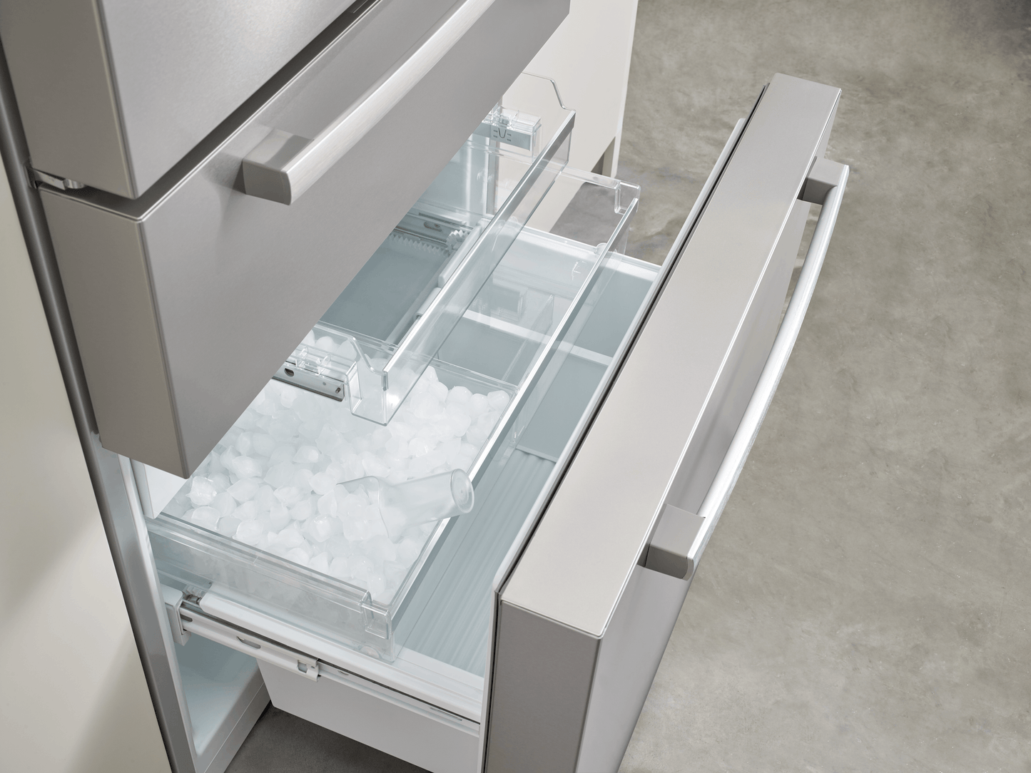 Bosch B36CL84SNS 800 Series, French Door Bottom Freezer, Multi Door, 36'', Brushed Steel (With Anti-Fingerprint)