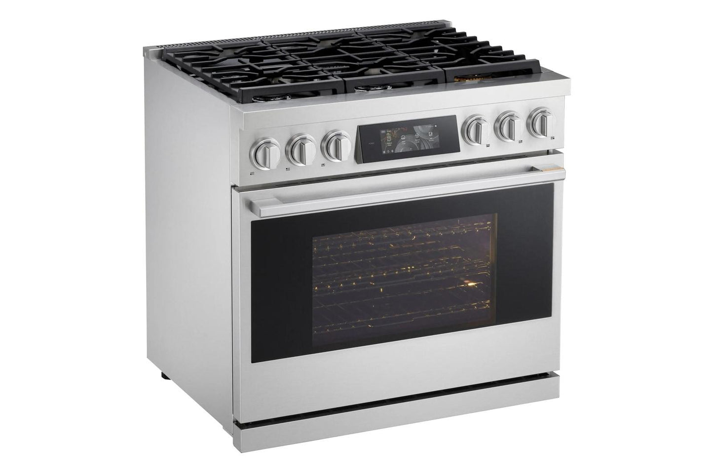 Lg LPGU6319Y Lg Signature 6.3 Cu. Ft. Smart Gas Slide-In Pro Range With Dynamic Probake® Convection, Air Fry, Air Sous Vide And Roast Mode