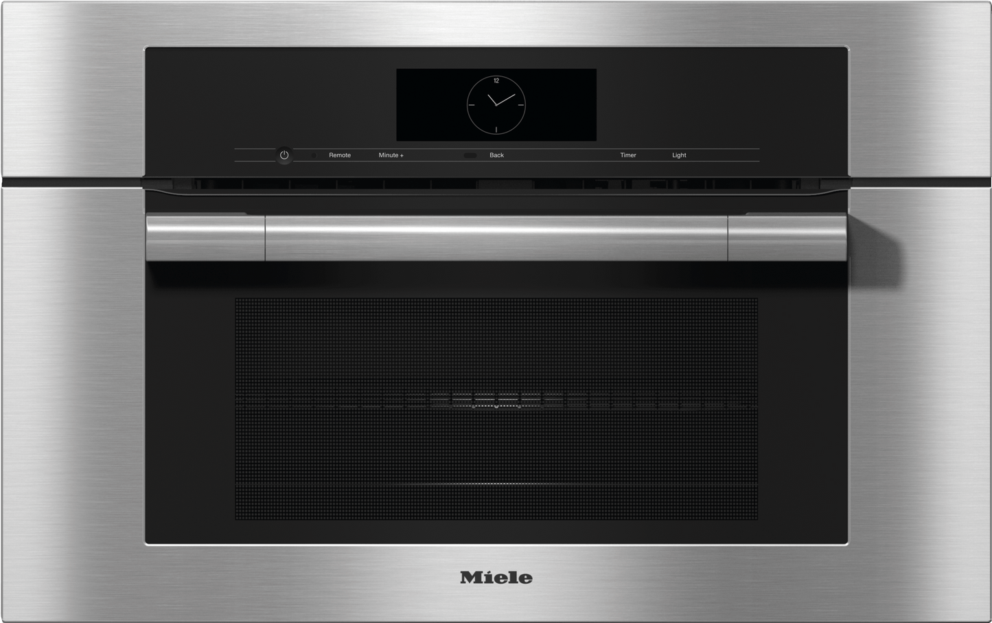 Miele H7770BMCTS H 7770 Bm Clean Touch Steel - 30" Compact Speed Oven In A Perfectly Combinable Design With Automatic Programs And Roast Probe.