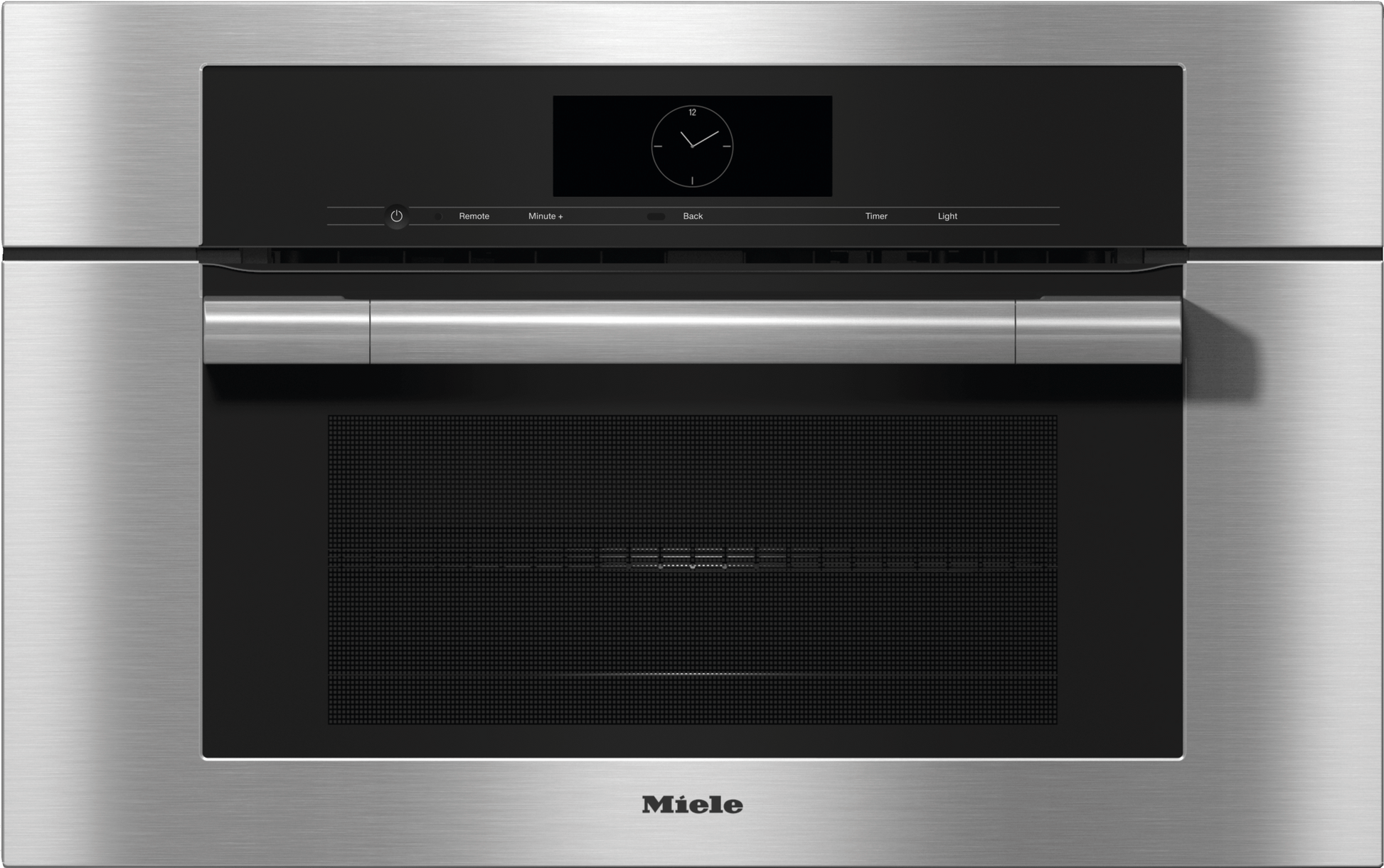 Miele H7770BMCTS H 7770 Bm Clean Touch Steel - 30" Compact Speed Oven In A Perfectly Combinable Design With Automatic Programs And Roast Probe.