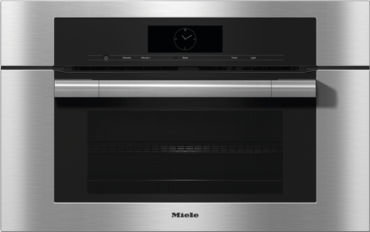 Miele H7770BMCTS H 7770 Bm Clean Touch Steel - 30" Compact Speed Oven In A Perfectly Combinable Design With Automatic Programs And Roast Probe.