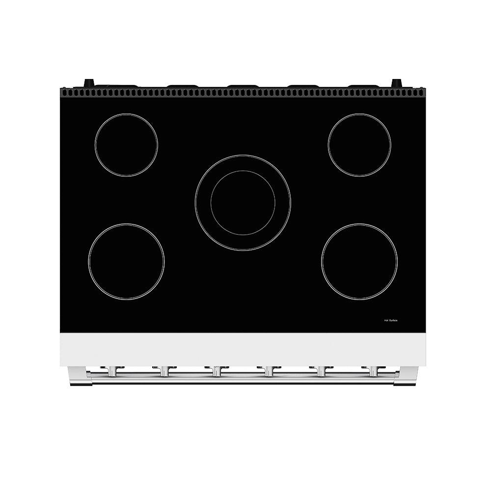 Thor Kitchen SRE3601 36 Inch S Series Professional Freestanding Electric Range