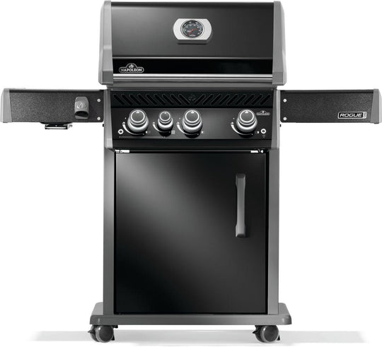 Napoleon Bbq RP425SIBPK2 Rogue Pro 425 Sib With Infrared Side Burner , Propane, Black