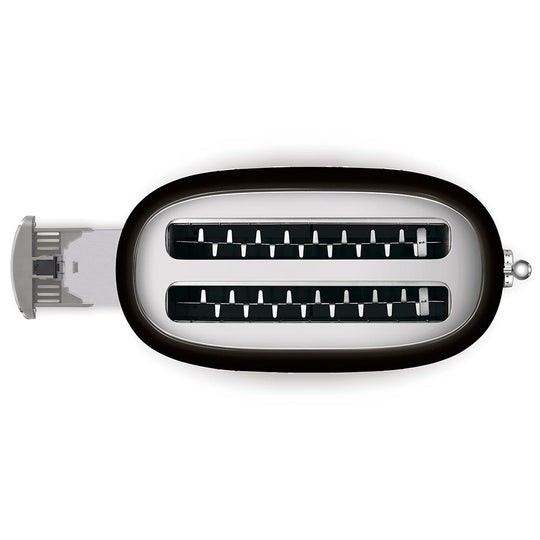 Smeg TSF02BLUS Toaster Black Tsf02Blus