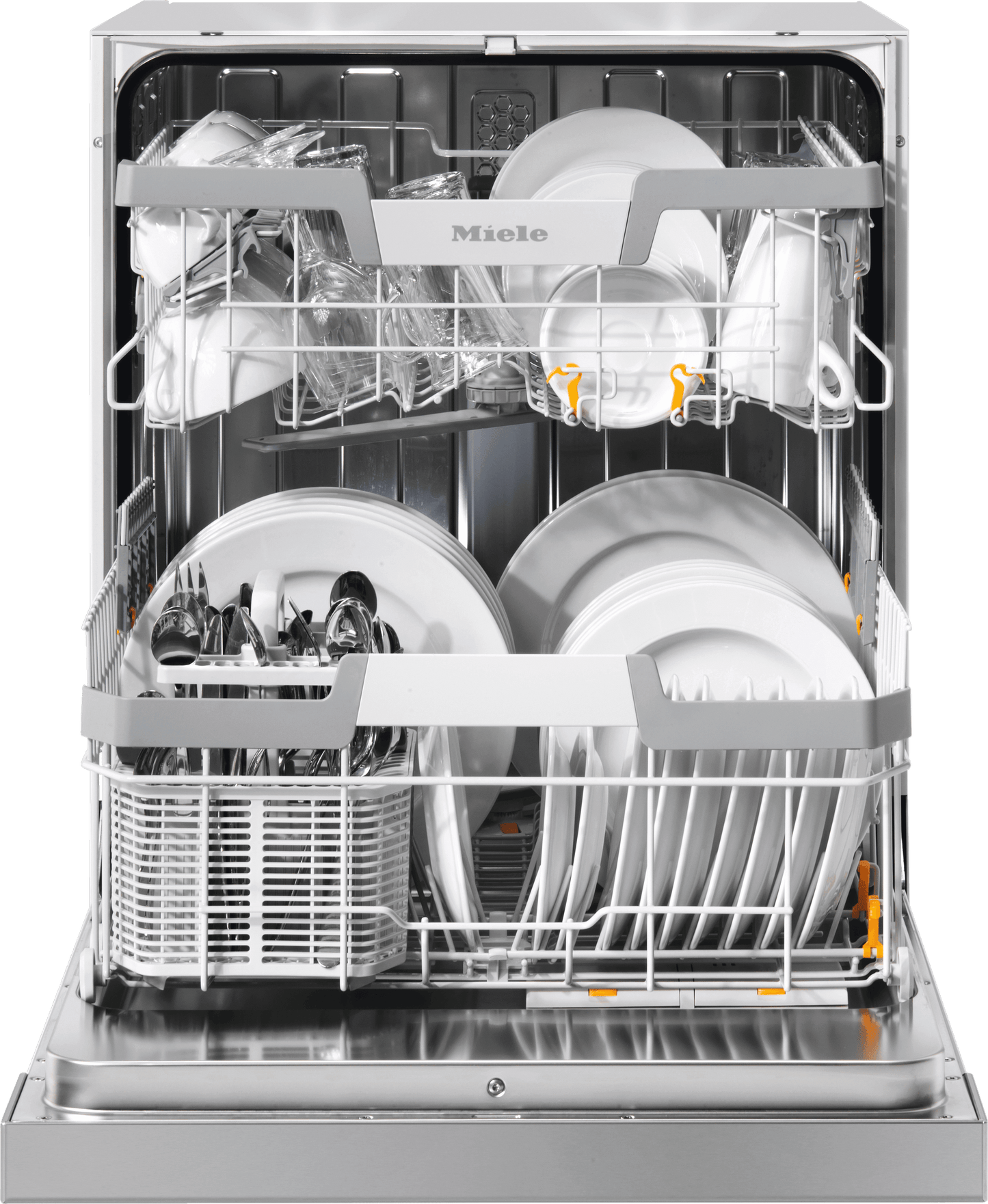 Miele PFD101U Pfd 101 U Stainless Steel - Built-Under Dishwasher, Ada Compliant, For Large Loads Of Dishware In Households, Offices And Utility Areas.