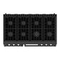 Thor Kitchen ARG48B 48 Inch Contemporary Professional Gas Range In Black