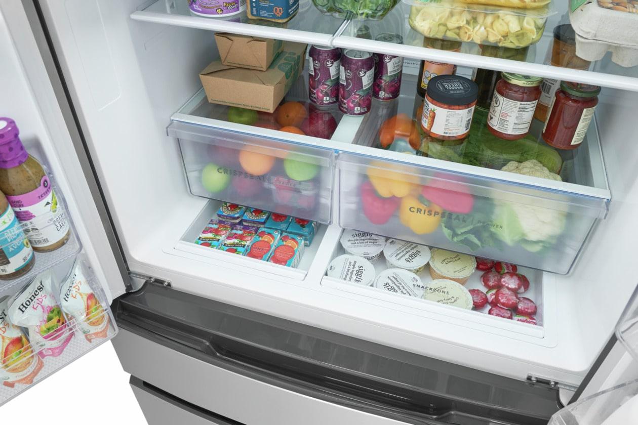 Frigidaire FRMS2733AV 26 Cu. Ft. Standard-Depth 4-Door French Door Refrigerator