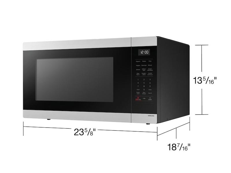 Samsung MS19DG8500SR 1.9 Cu. Ft. Countertop Microwave With Sensor Cooking In Stainless Steel