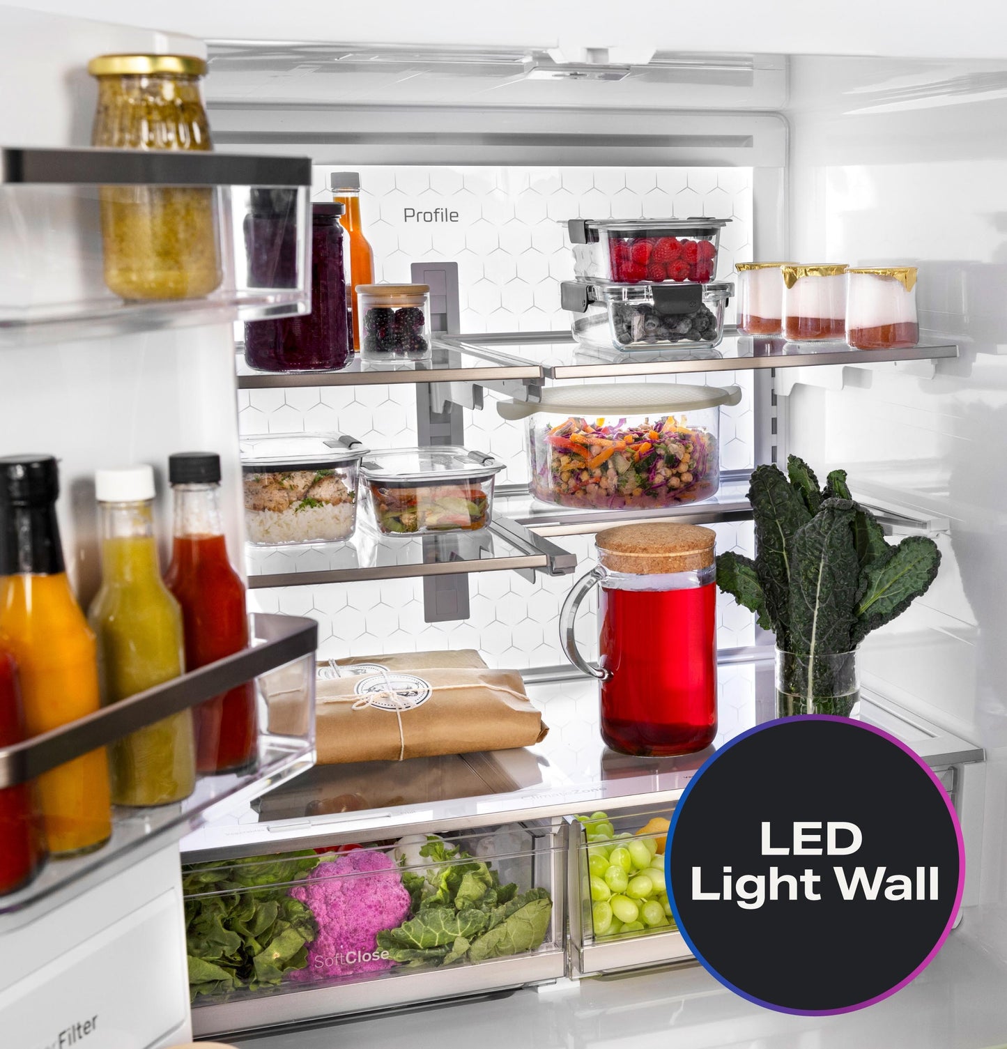 Ge Appliances PVD28HYYFS Ge Profile™ Energy Star® 27.9 Cu. Ft. Smart 4-Door French-Door Refrigerator With Kitchen Assistant™