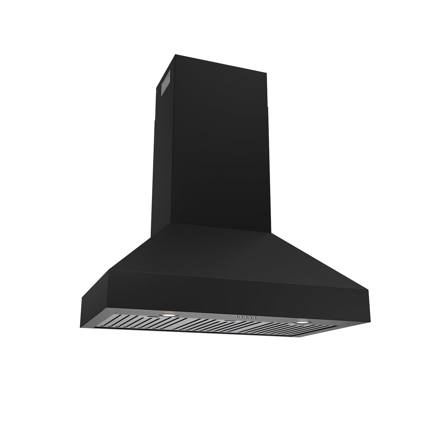 Thor Kitchen TRH36PB 36 Professional Wall Mount Pyramid Range Hood In Black
