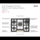 Ilve UHCPT75NSSG Ilve Uhcpt75Nssg Nostalgie Ii 30 Inch Built-In Gas Cooktop With 5 Burners, In Stainless Steel (Natural Gas)