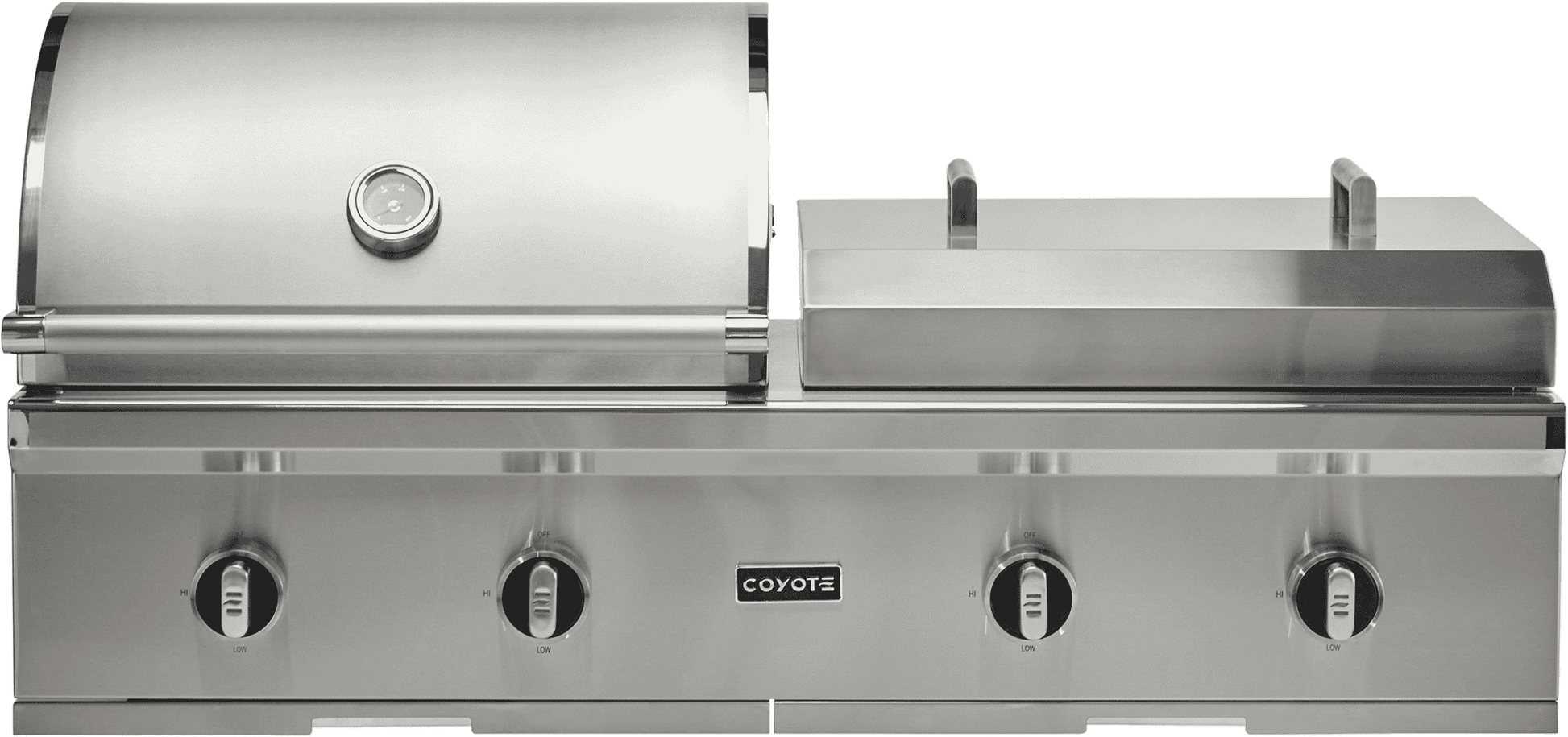 Coyote C3CO50NG 50" Combo Built-In Ng Grill
