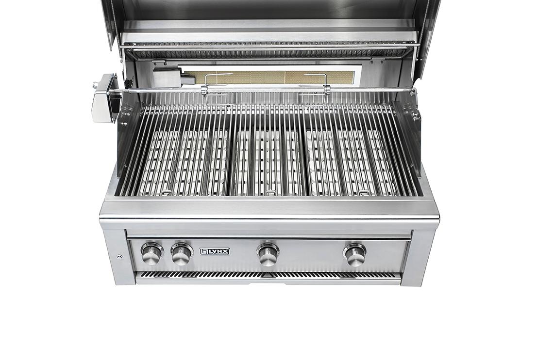Lynx L36R3SILP 36" Built-In Grill W/ Rotisserie - Sierra