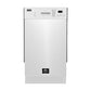 Forno FDWBI804118WHT Forno Polo 18-Inch Built-In White Dishwasher, 8 Place Settings, Energy Star Certified, 52 Dba