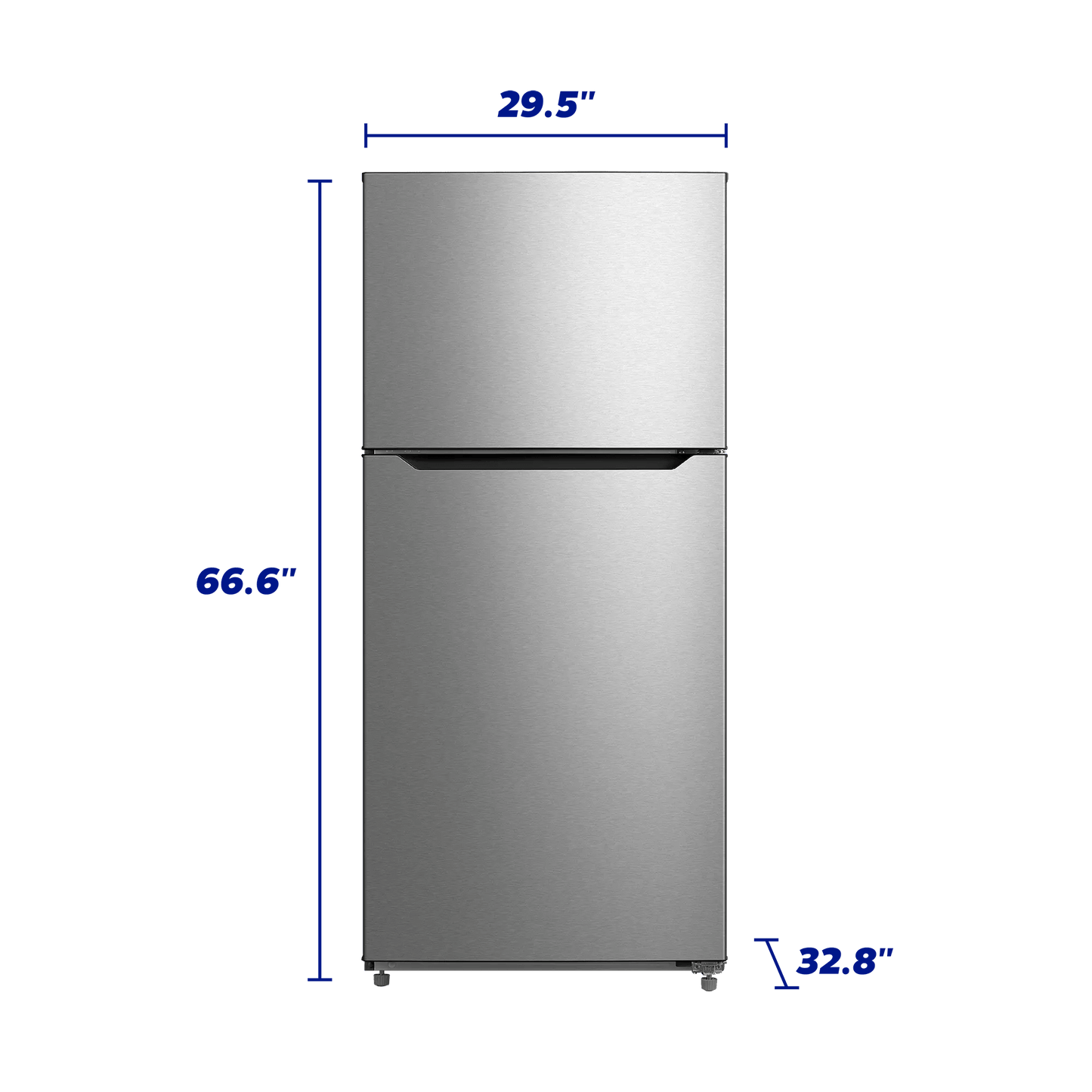 Element Appliance ERT21CSCS Element 20.5 Cu. Ft. Top Freezer Refrigerator - Stainless Steel