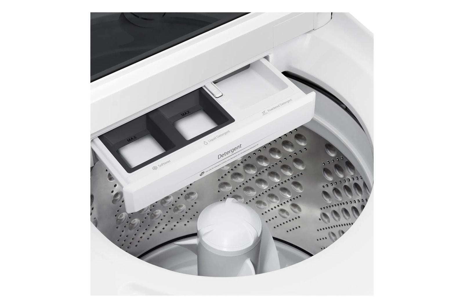 Lg WT8205CW 4.8 Cu. Ft. Mega Capacity Smart Top Load Washer With 4-Way® Agitator, Easyunload™ & Ai Sensing