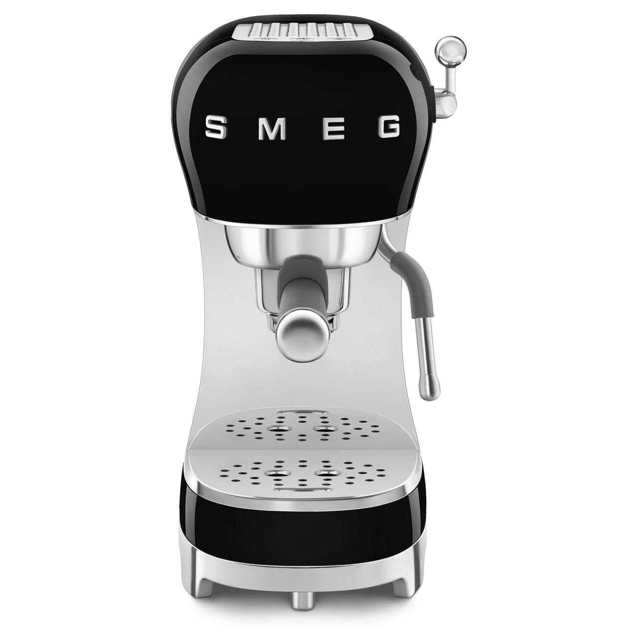 Smeg ECF02BLUS Espresso Coffee Machine Black Ecf02Blus