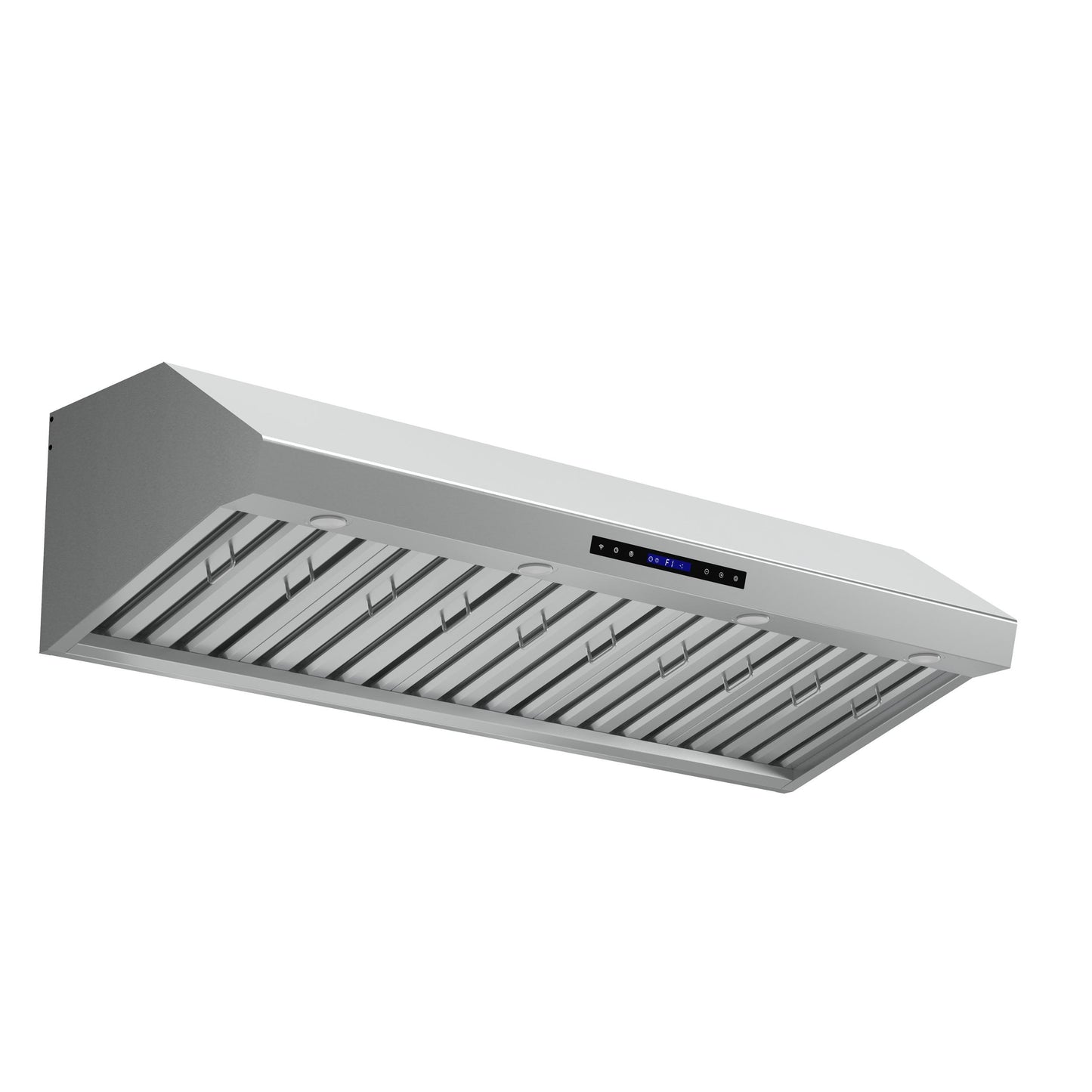 Forno FRHWM503060 Forno Palazzo 60-Inch Wall Mounted Range Hood, Stainless Steel, Heavy Duty Baffle Filters, Remote Control