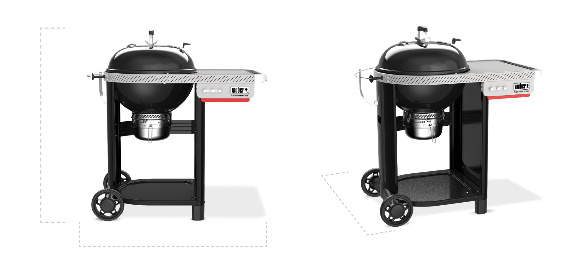 Weber 1501562 22" Performer™ Charcoal Grill - Black