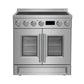 Forno FFSIN095030 Forno Torino 30 Inch French Door Induction Range With Air Fryer And True Convection Oven