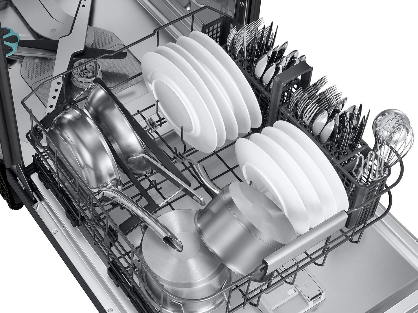 Samsung DW90H89TETE Bespoke Ai Smart Dishwasher Ai Wash & 3Rd Rack Washing System Autorelease™ Door 38Dba