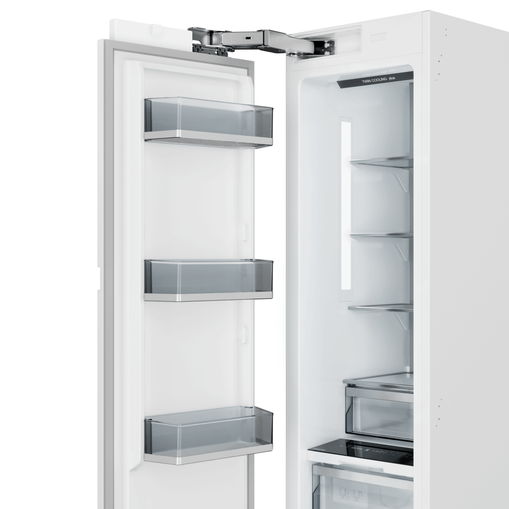 Thor Kitchen XRF18CFZSS Thor Kitchen 18-Inch Built-In Freezer Column, Ss Panel Ready - Xrf18Cfz-Ss