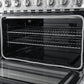 Forno FFSEL601136 Forno Paolo 36 Inch Freestanding Electric Range, Stainless Steel, 5.44 Cu.Ft, True Convection Oven, Energy Efficient