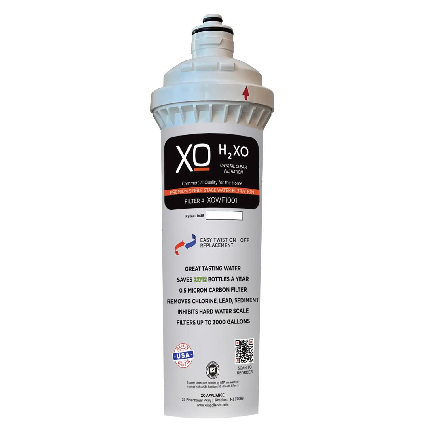 Xo Appliance Single Stage Home Water Filtration System
