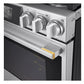 Lg LSGU6339X Lg Signature 6.3 Cu. Ft. Smart Gas Slide-In Range With Dynamic Probake Convection®, Air Fry, Air Sous Vide, Pizza Mode And Ai Gourmet Camera