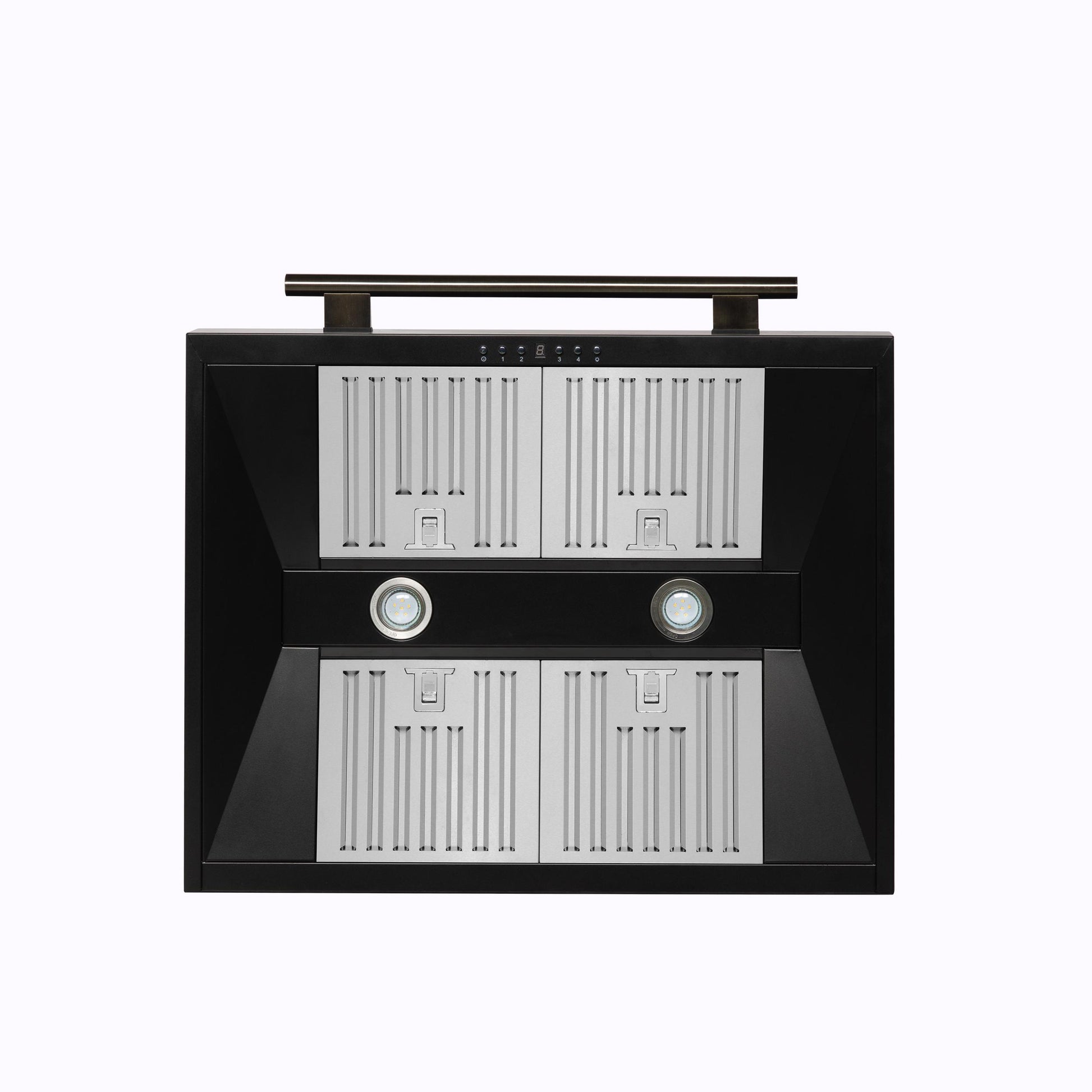Forno FRHWM509530BLK Forno Aria 30 Inch Wall-Mounted Range Hood In Black