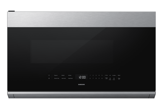 Samsung ME80H2160R Bespoke Over-The-Range Microwave Dualvent Technology Auto Connectivity 500 Cfm