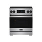 Thor Kitchen RSI30BLK 30 Inch Professional Induction Range With Tilt Panel Touch Control In Stainless Steel And Black Gordon Ramsay Series