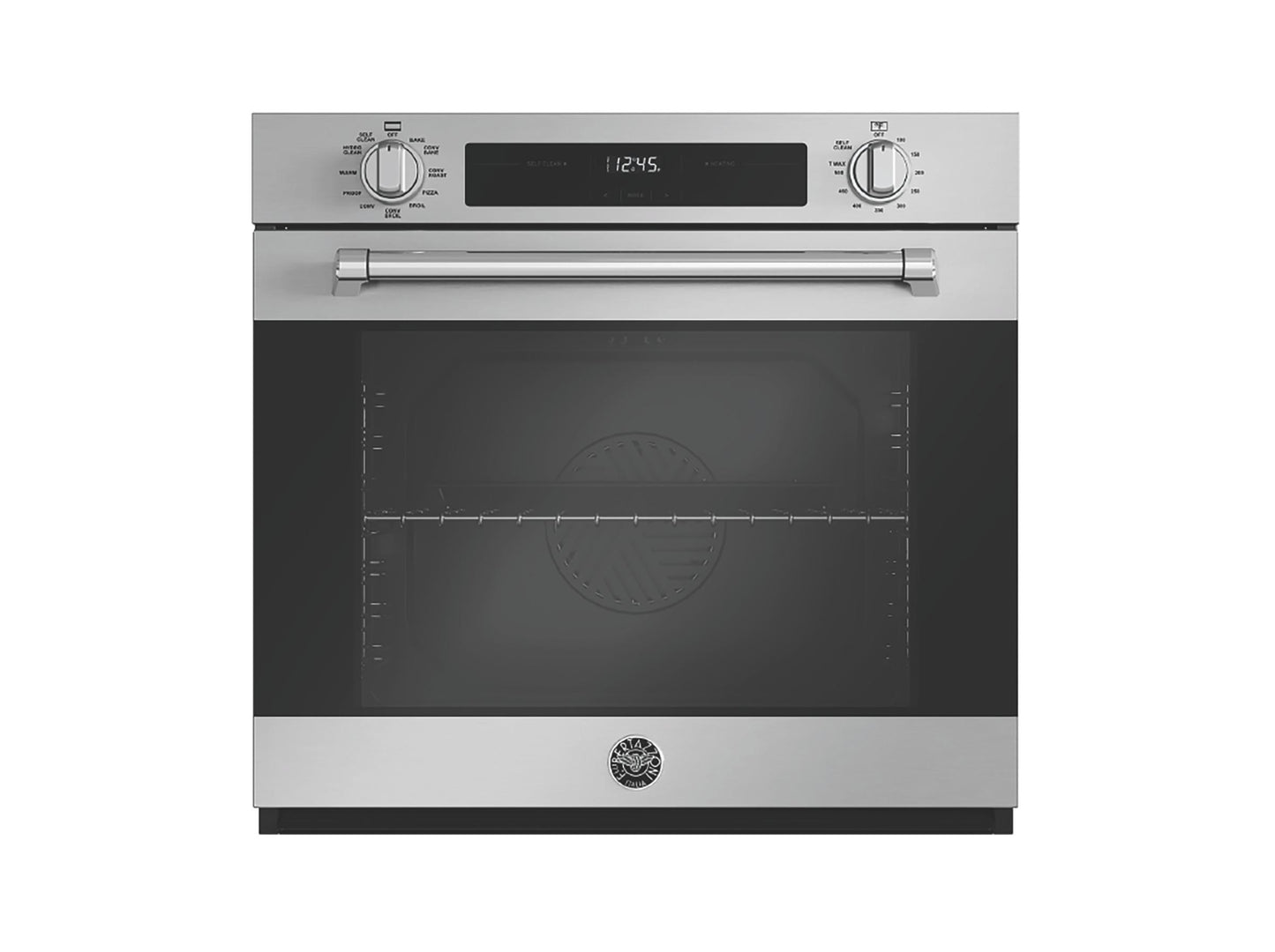 Bertazzoni FMAS30FSSKX 30" Single Convection Oven, Knobs+Led, Self Clean - Stainless Steel