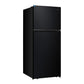 Verona VEFTF2817RBK Verona Veftf2817Rbk 28 Inch Top Freezer Refrigerator With 17.6 Cu. Ft. Total Capacity, Reversible Doors, Recessed Handle, Energy Star (Black)