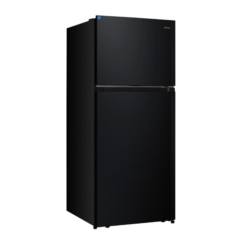 Verona VEFTF2817RBK Verona Veftf2817Rbk 28 Inch Top Freezer Refrigerator With 17.6 Cu. Ft. Total Capacity, Reversible Doors, Recessed Handle, Energy Star (Black)