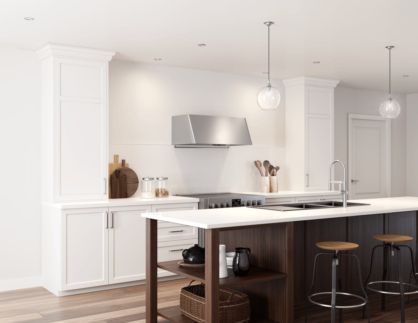 Zephyr DMEE48ASSX Mesa 48In, Stainless Steel, Blower Sold Separately