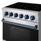 Thor Kitchen RSE30PBLU 30 Inch Professional Electric Range With Precision Knob Control In Stainless Steel And Blue Gordon Ramsay Series