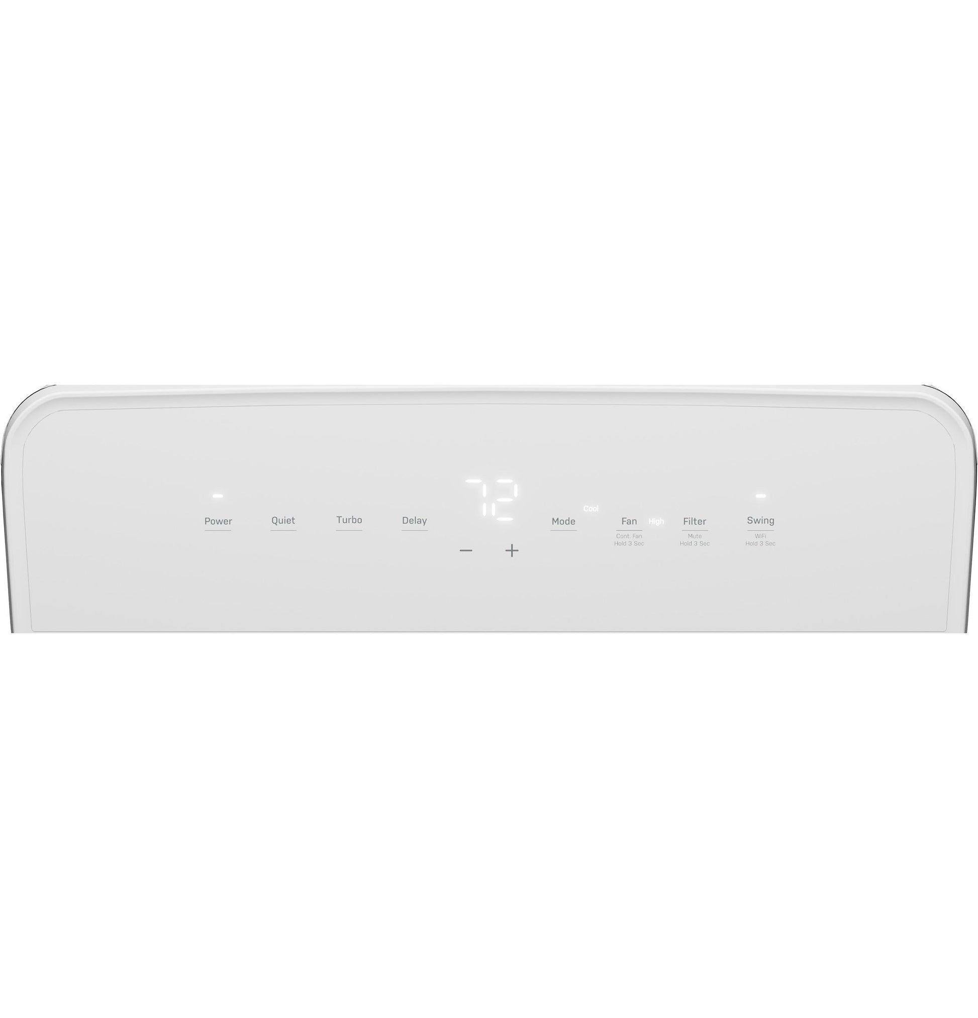 Ge Appliances PPHV10WWF Ge Profile® 10,000 Btu Dual-Hose, Inverter Portable Air Conditioner With Dehumidifier And Remote, White