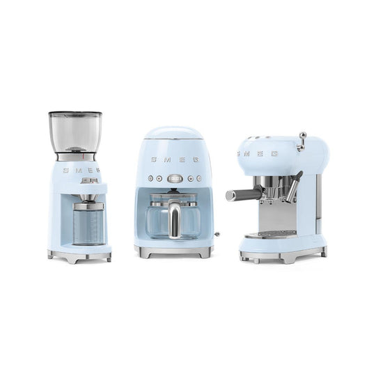 Smeg CGF11PBUS Coffee Grinder Pastel Blue Cgf11Pbus