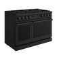 Thor Kitchen ARG48BLP 48 Inch Contemporary Professional Liquid Propane Range In Black