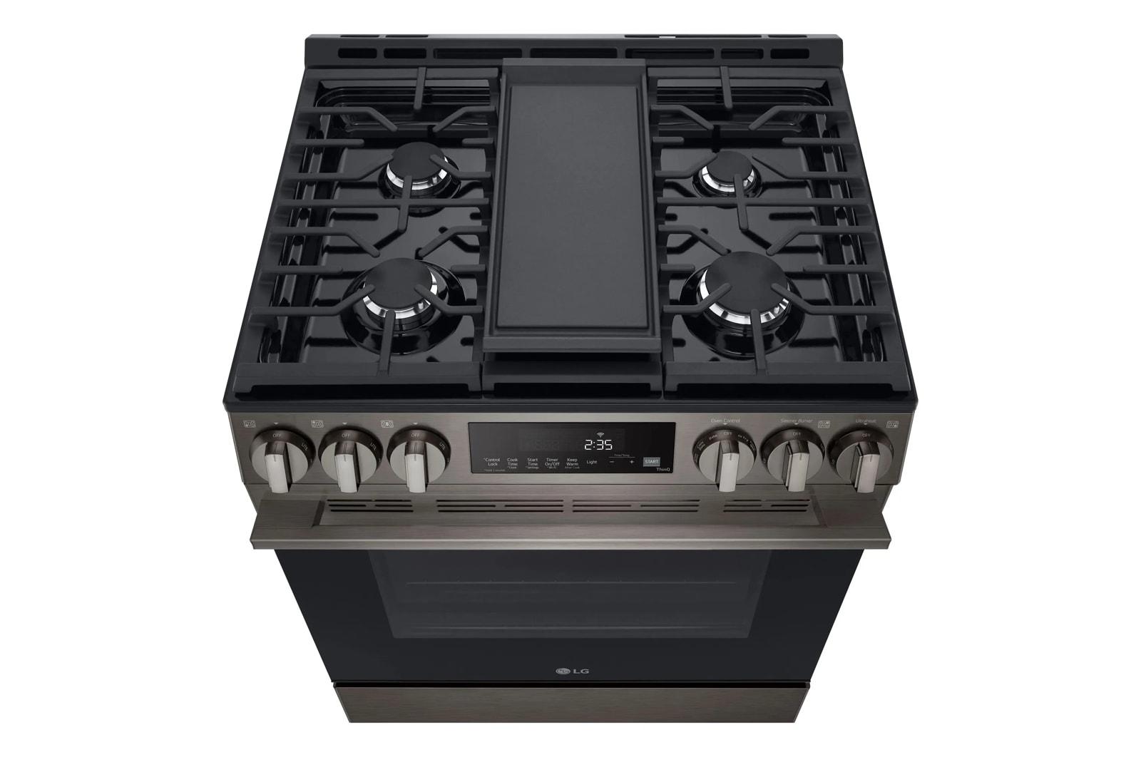 Lg LSGL5833Z 5.8 Cu. Ft. Smart Gas Slide-In Range With Convection, Air Fry And Easyclean®