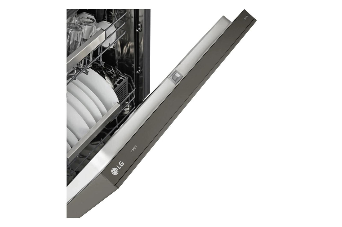 Lg LDNPH753D Smart Flushfit™ Top Control Dishwasher With 1-Hour Wash & Dry, Quadwash® Pro, Truesteam® And Dynamic Heat Dry™ W/Autovent Dry™