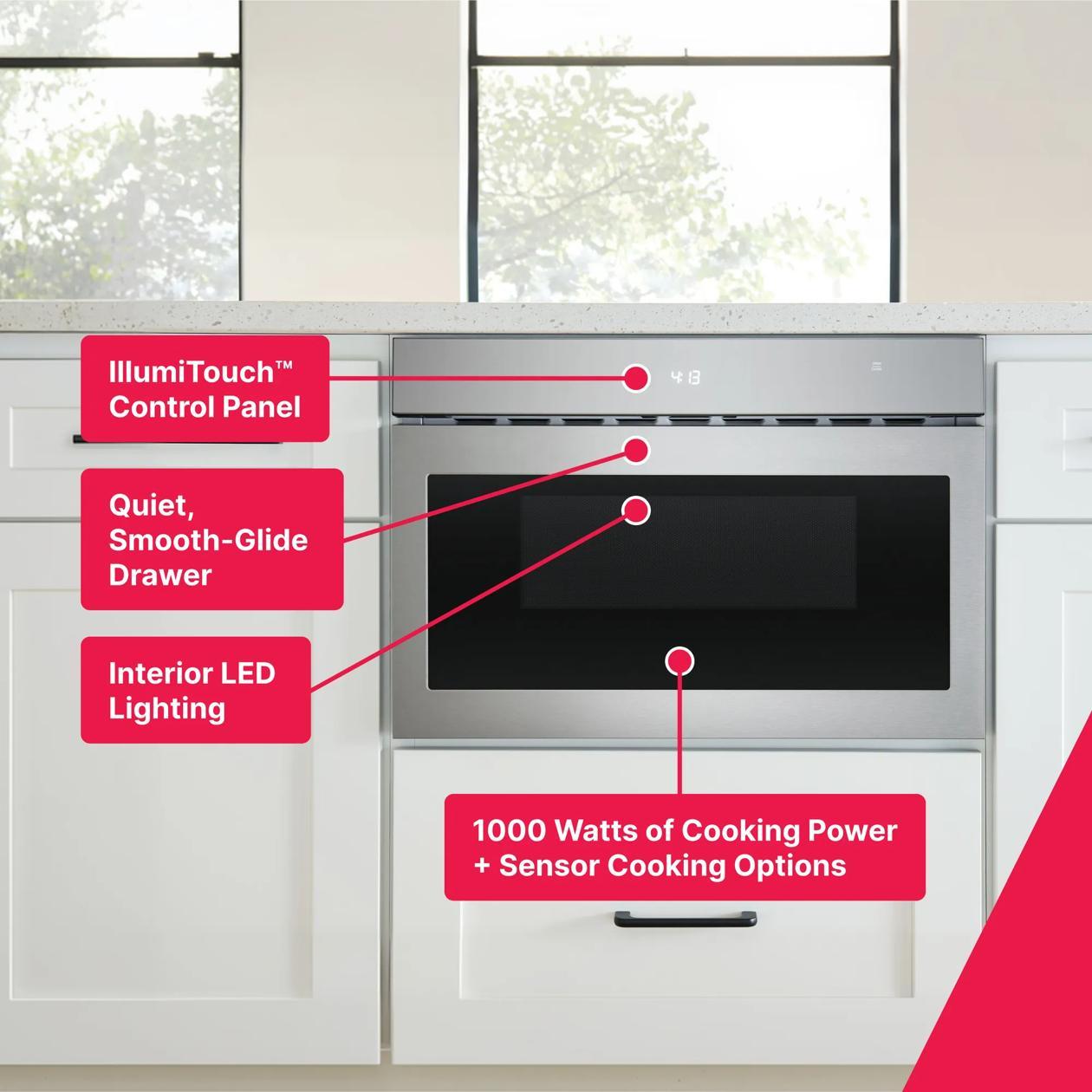 Frigidaire UMBW2411AS 24" Built-In Drawer Microwave