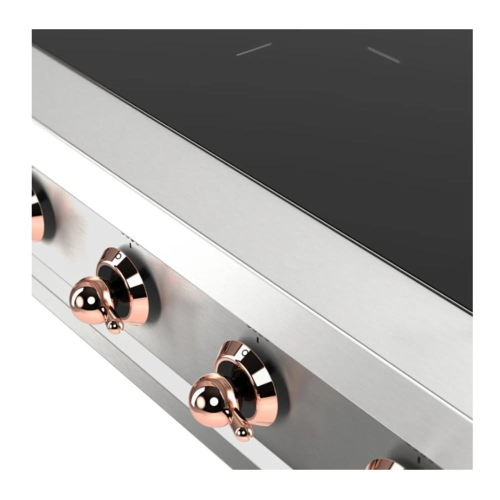 Ilve UHCPI366NSSP Ilve Uhcpi366Nssp Nostalgie Ii 36 Inch Built-In Induction Rangetop With 6 Elements (Copper)