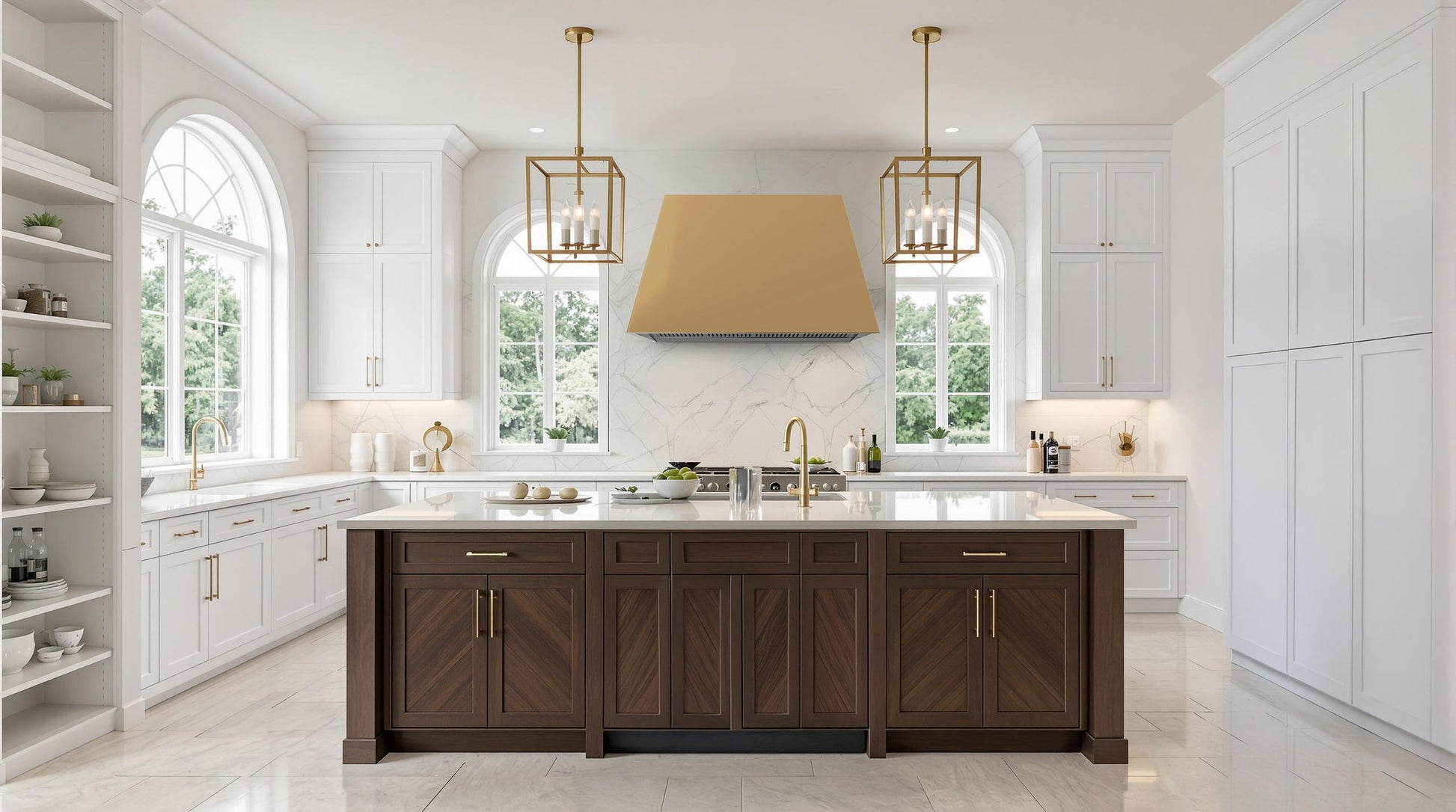 Xo Appliance XOVD148SG Xo 48In Designer Hood Satin Gold