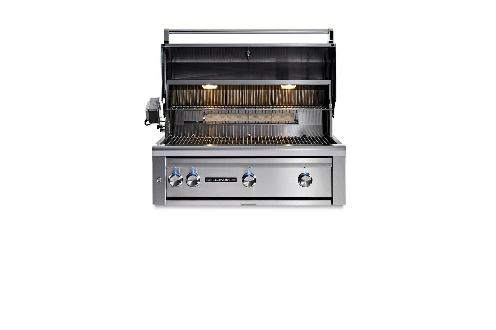 Lynx L601PSRNG 36" Built In Sedona Grill W/ Rotisserie - 1 Prosear/2 Ss Tube Burners