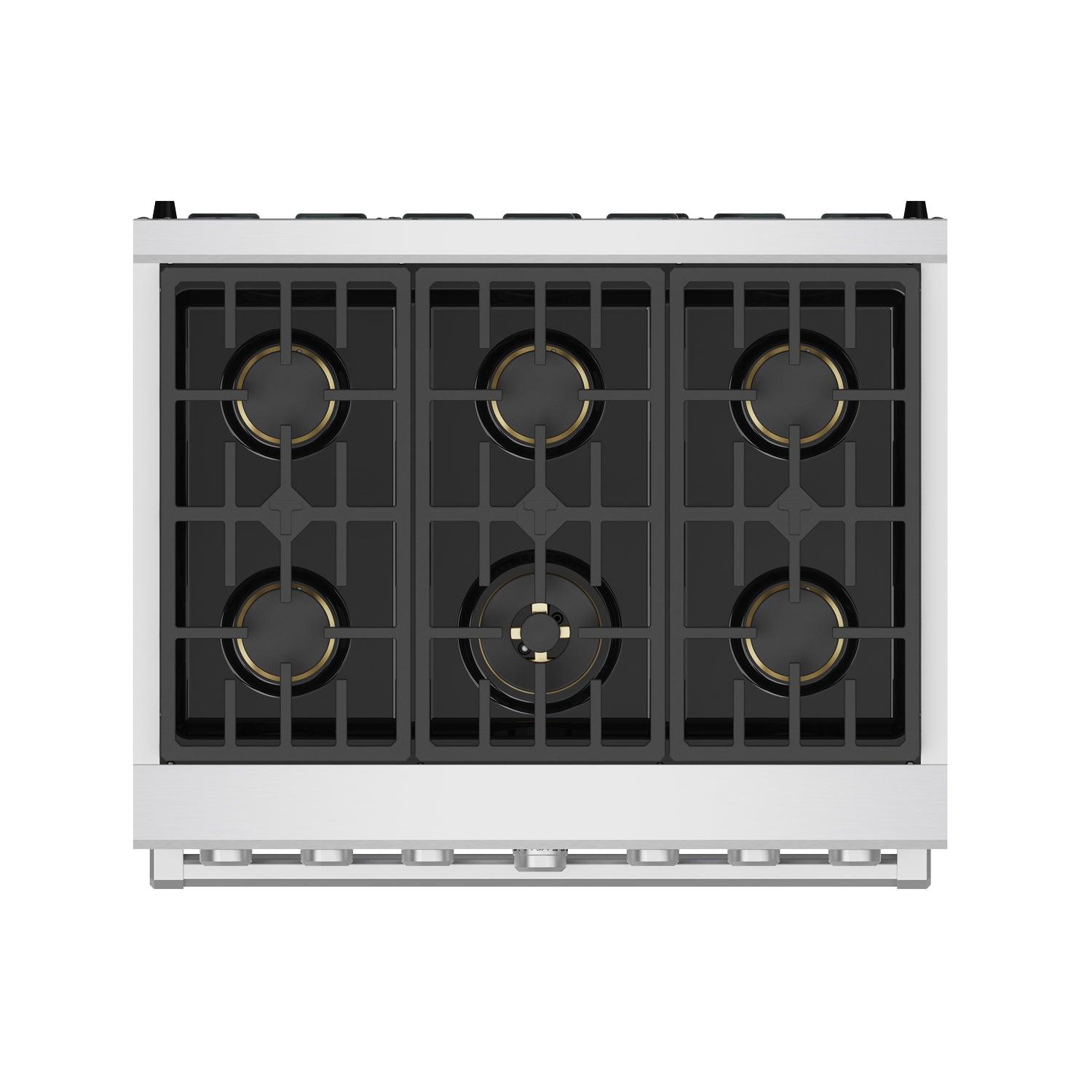 Thor Kitchen XRG36ELP 36 Inch X Series Premium Professional Liquid Propane Range