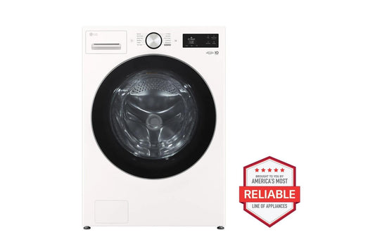 Lg WM5800HAA 5.0 Cu. Ft. Mega Capacity Smart Front Load Washer With Turbowash® 360(Degree), Ai Sensing And Hybrid Electronic Controls With Lcd Display